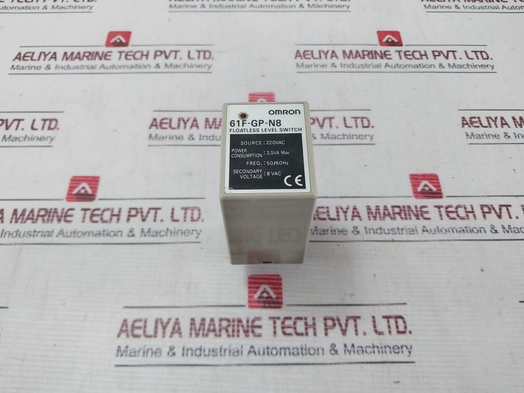 Omron 61F-gp-n8 Floatless Level Switch W/ Pfc-n8 Retaining Clips