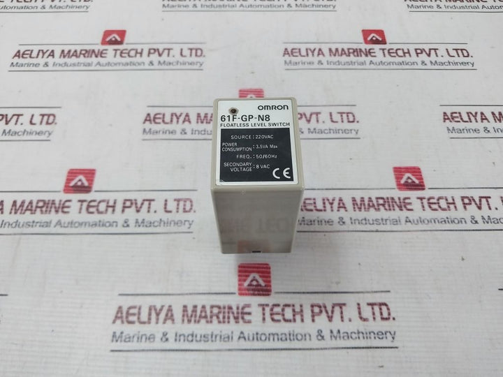 Omron 61F-gp-n8 Floatless Level Switch W/ Pfc-n8 Retaining Clips
