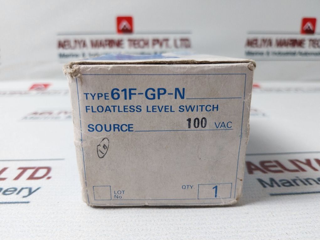 Omron 61F-gp-n Floatless Level Switch 100V Ac