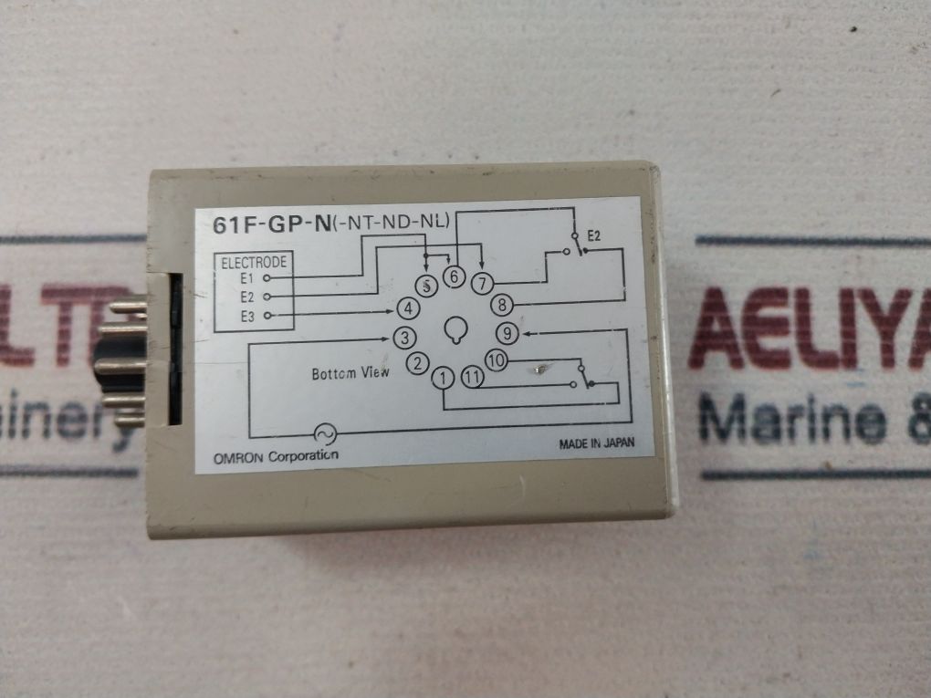 Omron 61F-gp-n Floatless Level Switch 100 Vac 50/60Hz