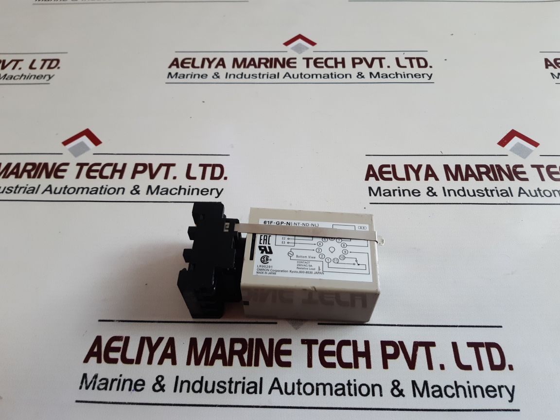 Omron 61F-gp-n Floatless Level Switch Pfc-n8 110 Vac