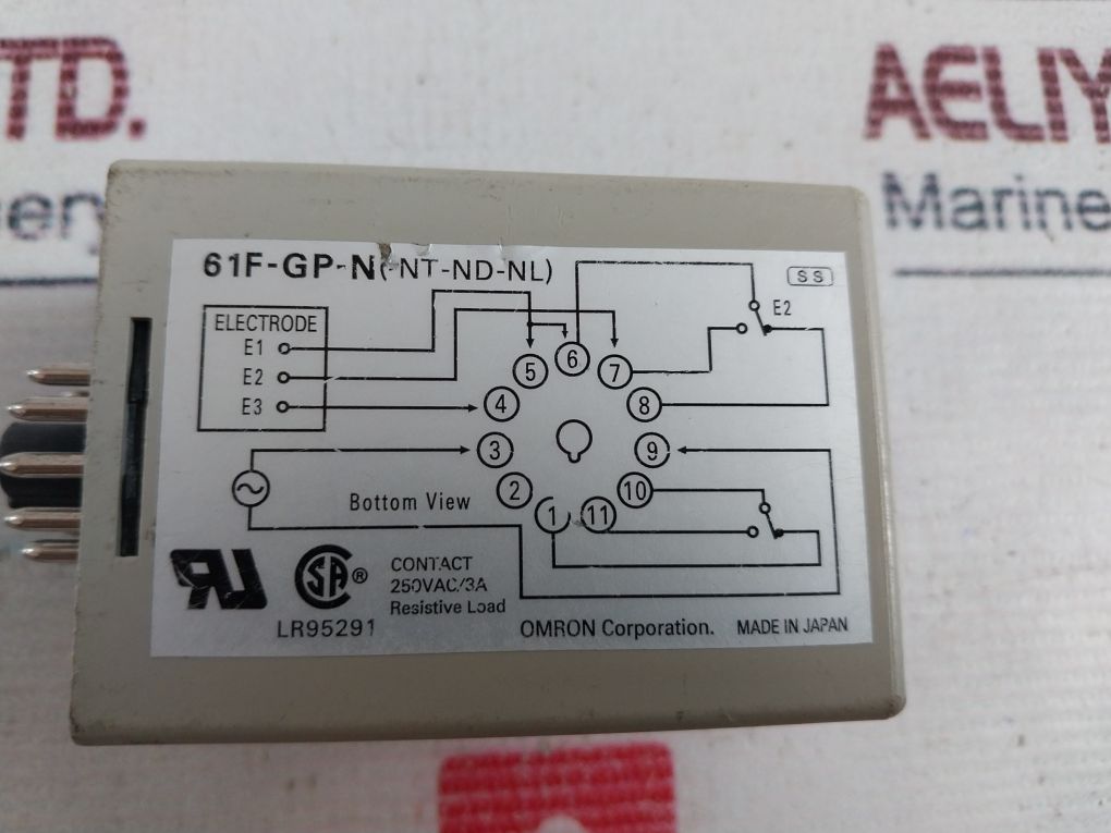 Omron 61F-gp-n Floatless Level Switch 250Vac/3A
