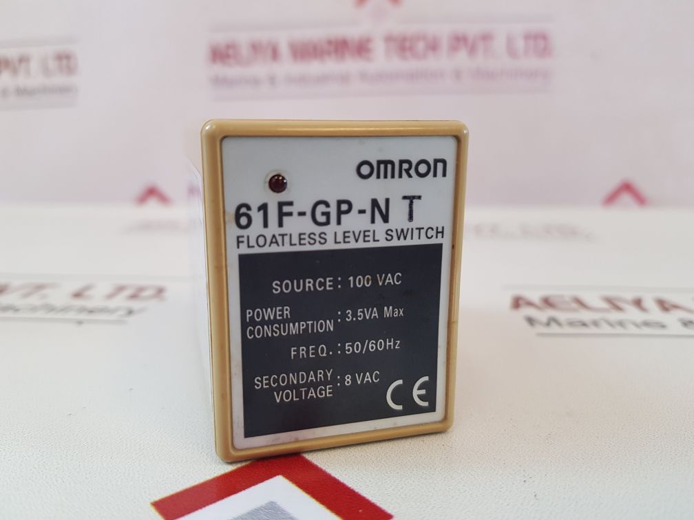 Omron 61F-gp-nt Floatless Level Switch Power Consumption 3.5Va Max
