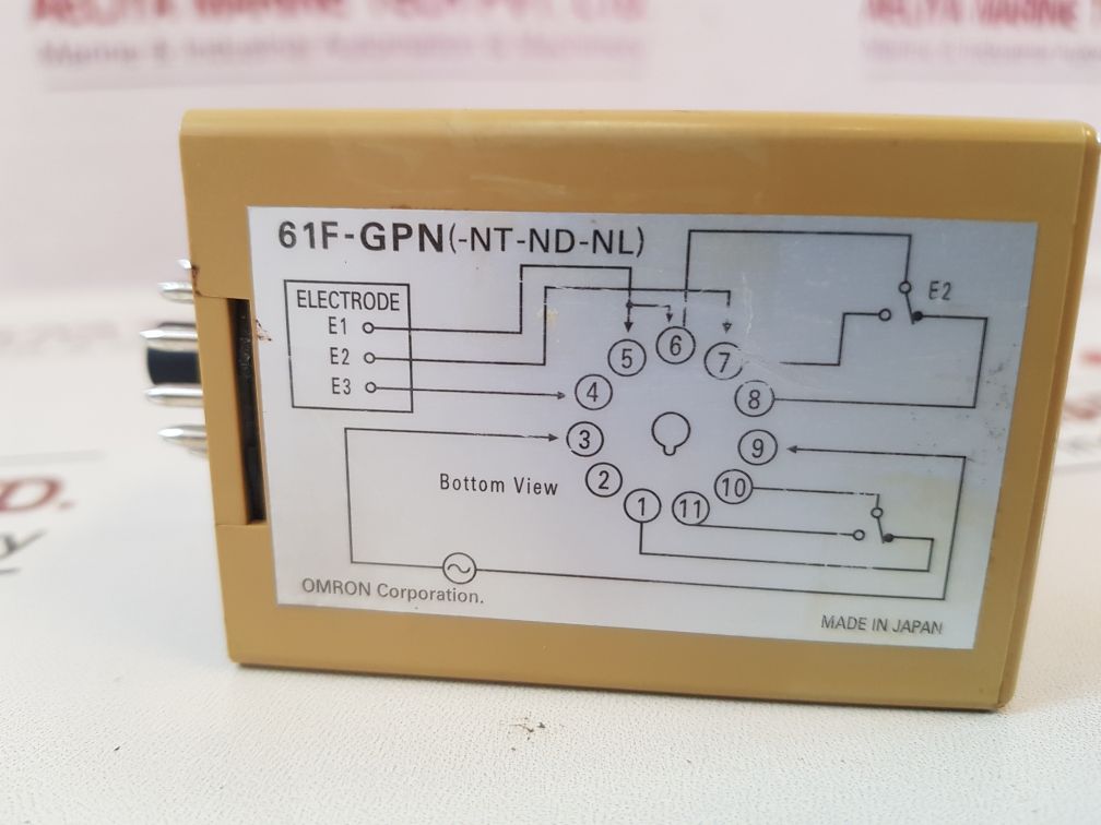 Omron 61F-gp-nt Floatless Level Switch Power Consumption 3.5Va Max
