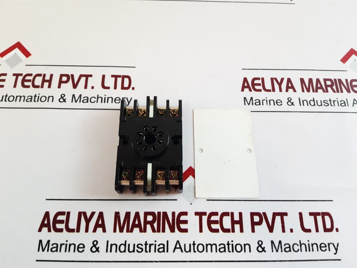 Set Of 7X Omron 8Pf Relay Base