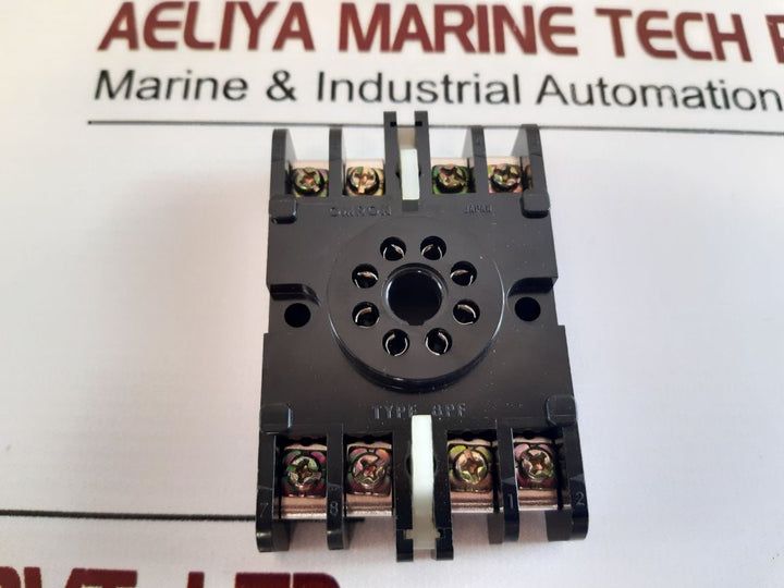 Set Of 7X Omron 8Pf Relay Base