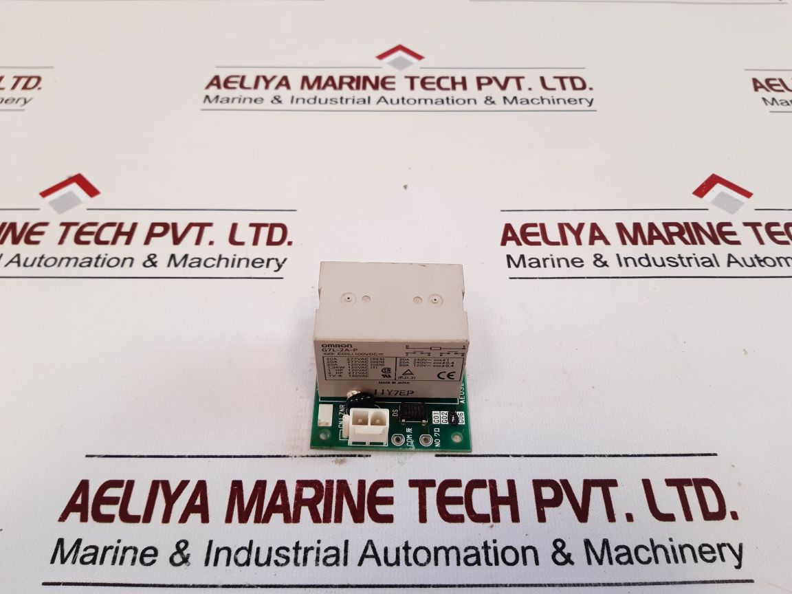 Omron Ae032, Ln321E587H01-4 Pcb Card With G7L-2A-p
