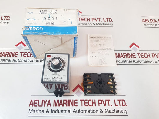 Omron Amd-sl2 Motion Detector 0-10 Index