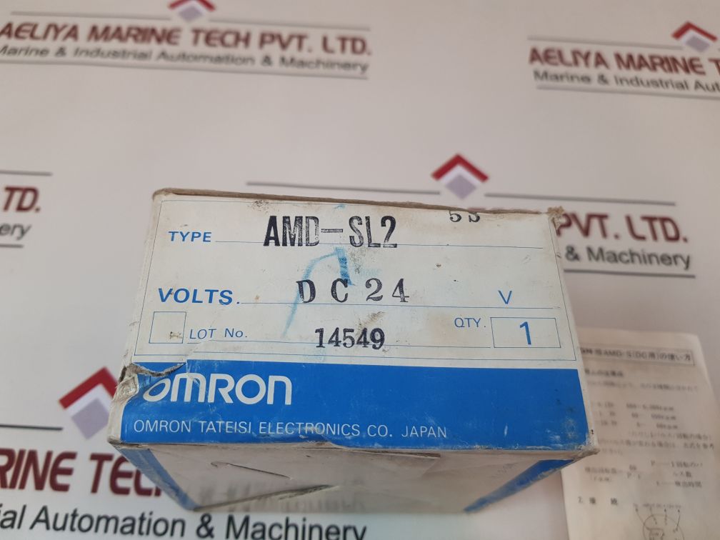 Omron Amd-sl2 Motion Detector 0-10 Index