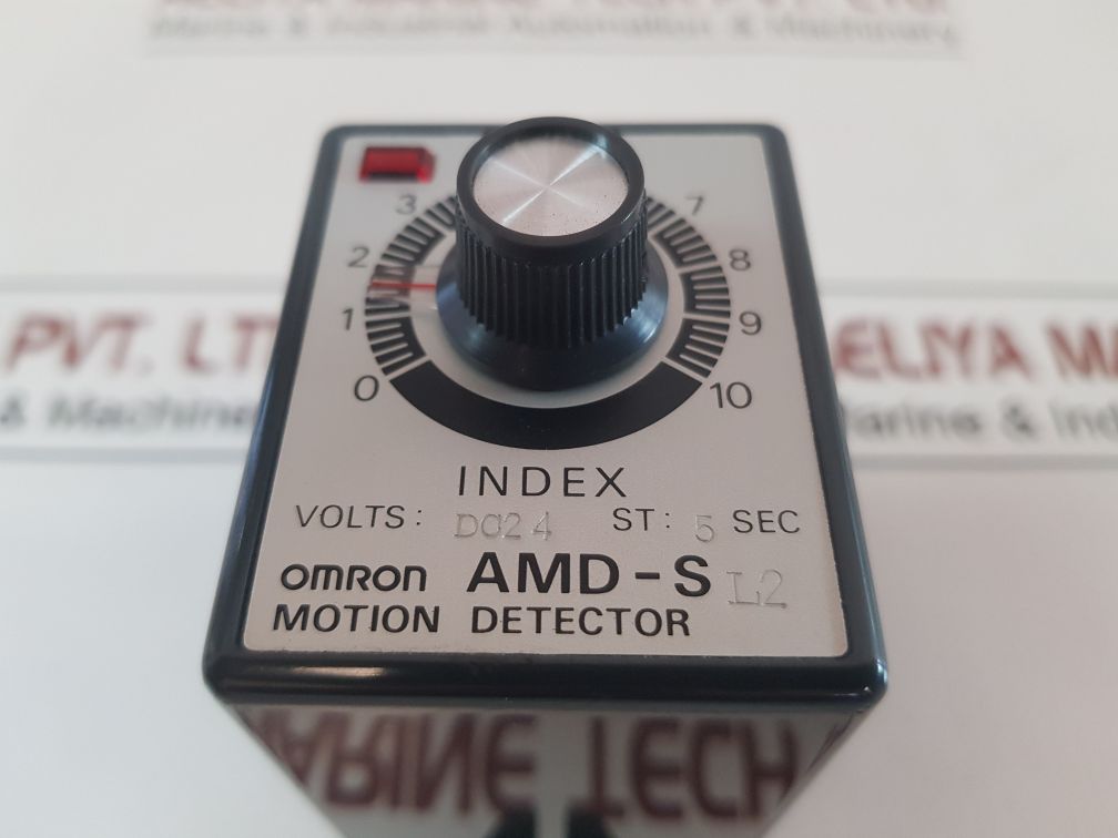 Omron Amd-sl2 Motion Detector 0-10 Index