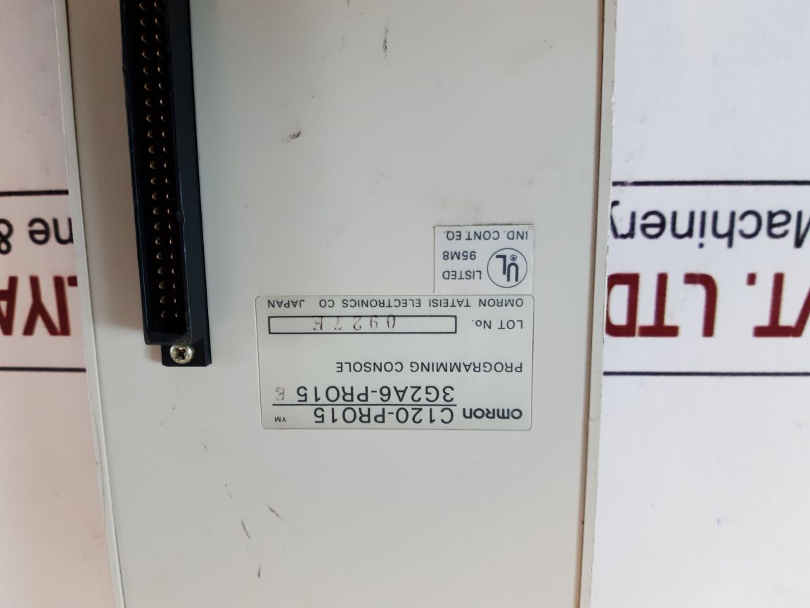 Omron C120-pro15 Programming Console 3G2A6-pro15