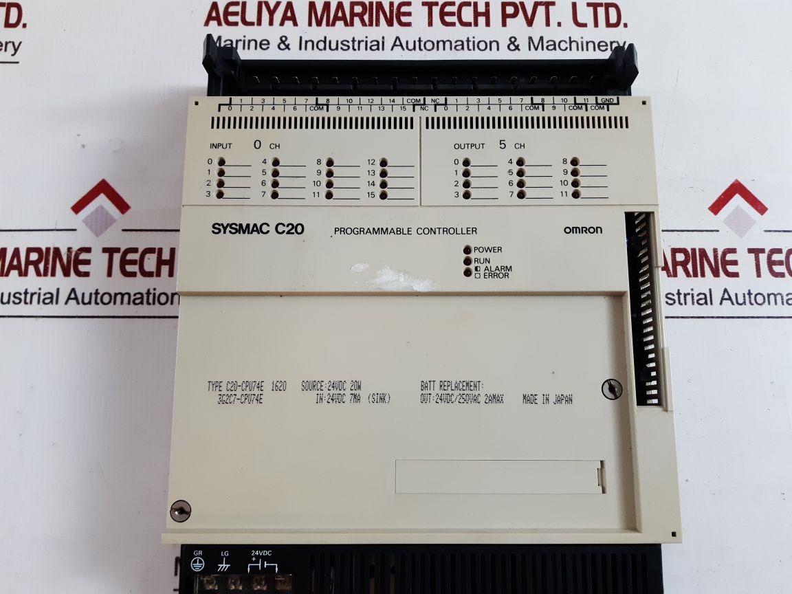 Omron Sysmac C20 Programmable Controller 3G2C7-cpu74E/C20-cpu74E 
