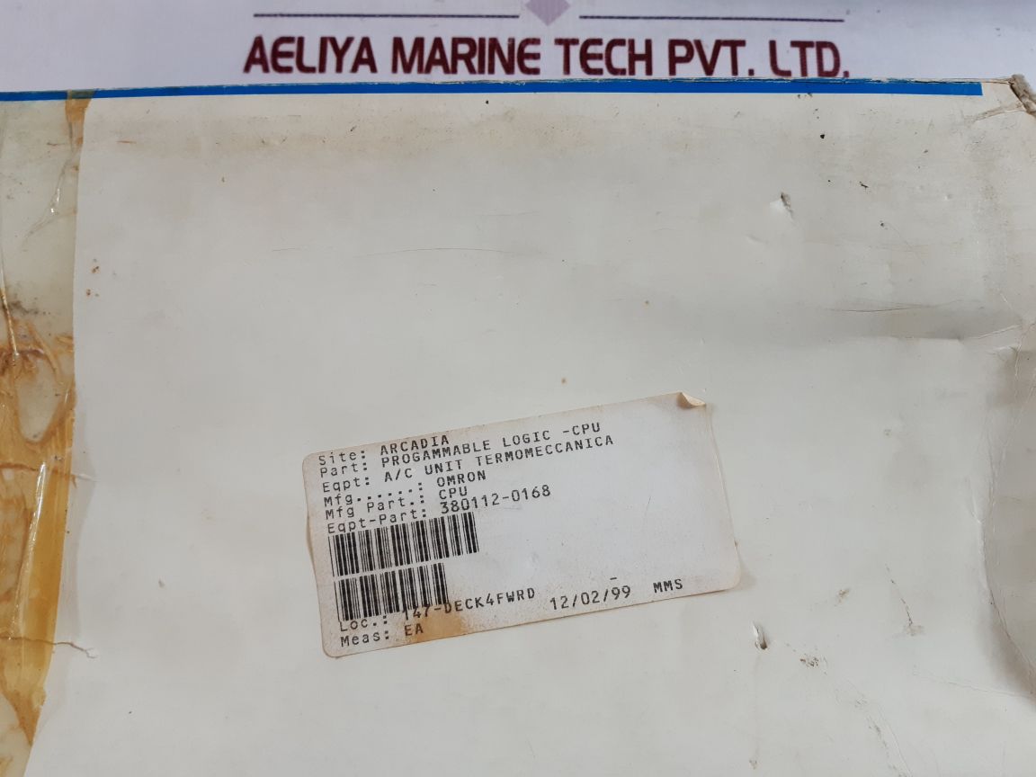 Omron Sysmac C20 Programmable Controller 3G2C7-cpu74E/C20-cpu74E 