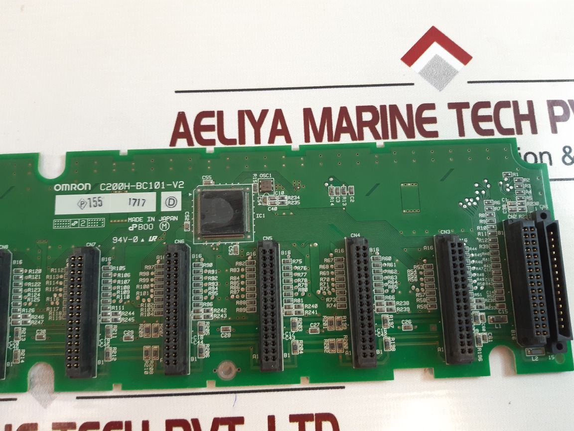 Omron C200H-bc101-v2 Cpu Base Unit
