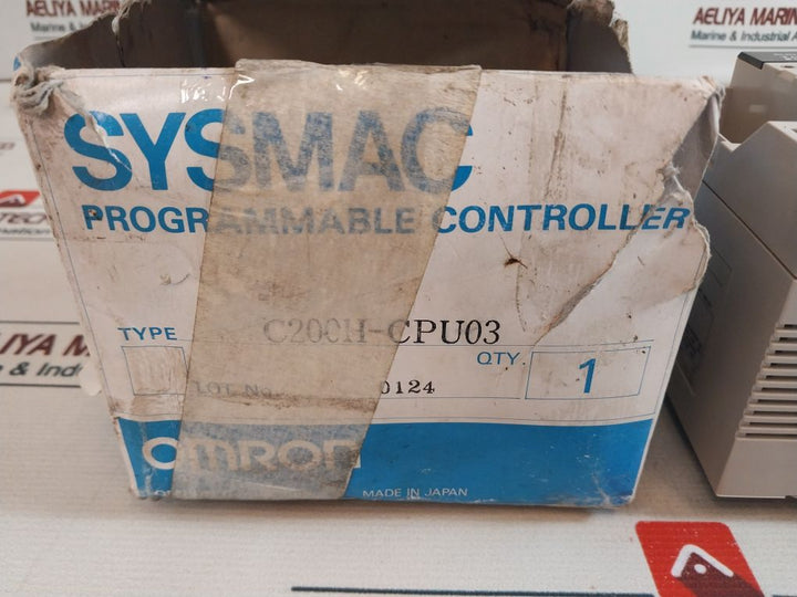 Omron C200H-cpu03 Programmable Controller 24Vdc 40W
