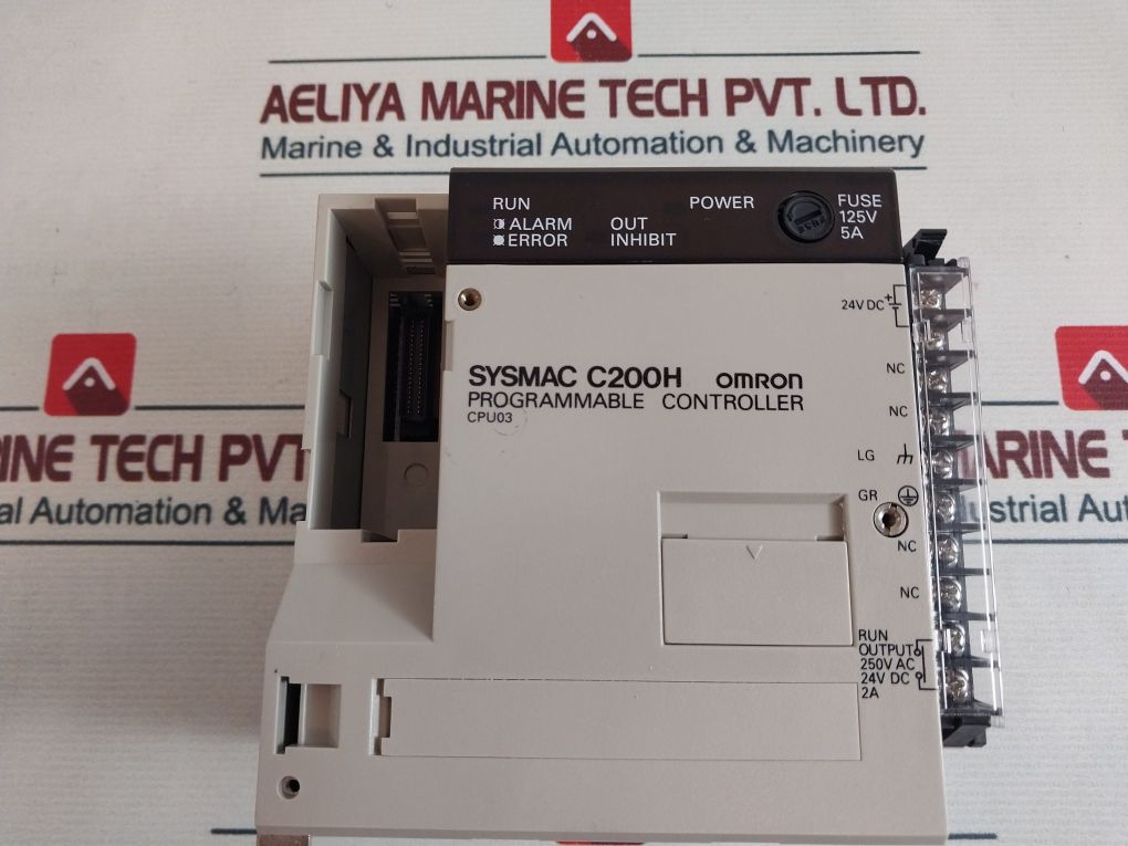 Omron C200H-cpu03 Programmable Controller 24Vdc 40W
