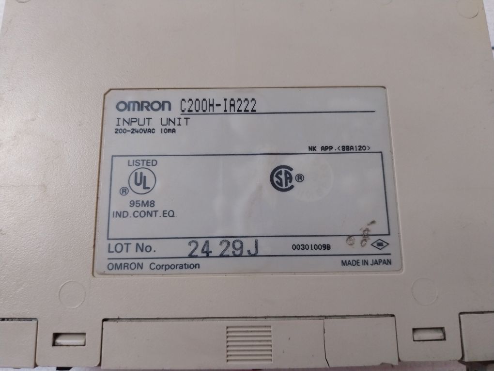 Omron C200H-ia222 Input Unit Module