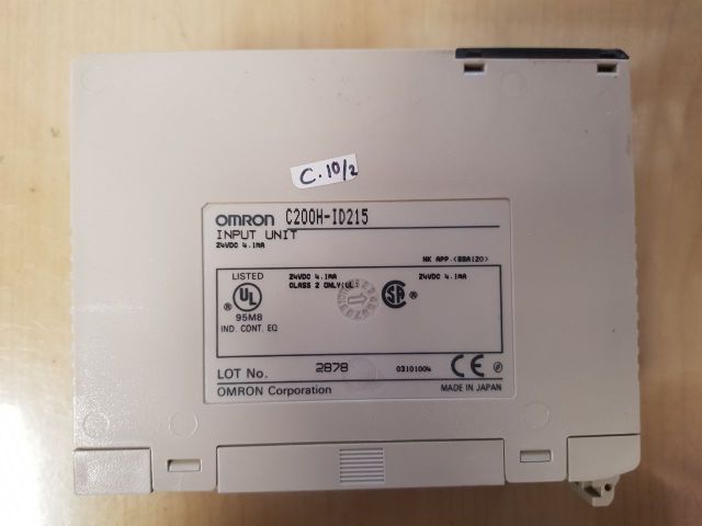 Omron c200h-id215 input unit 24vdc 4.1ma
