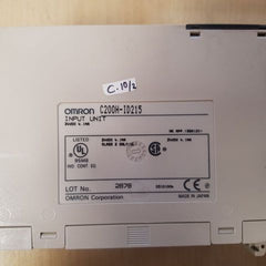 Omron c200h-id215 input unit 24vdc 4.1ma