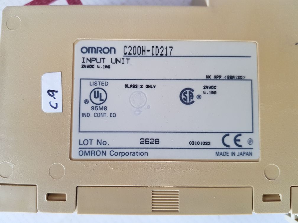 Omron C200H-id217 Plc Digital Input Module Unit