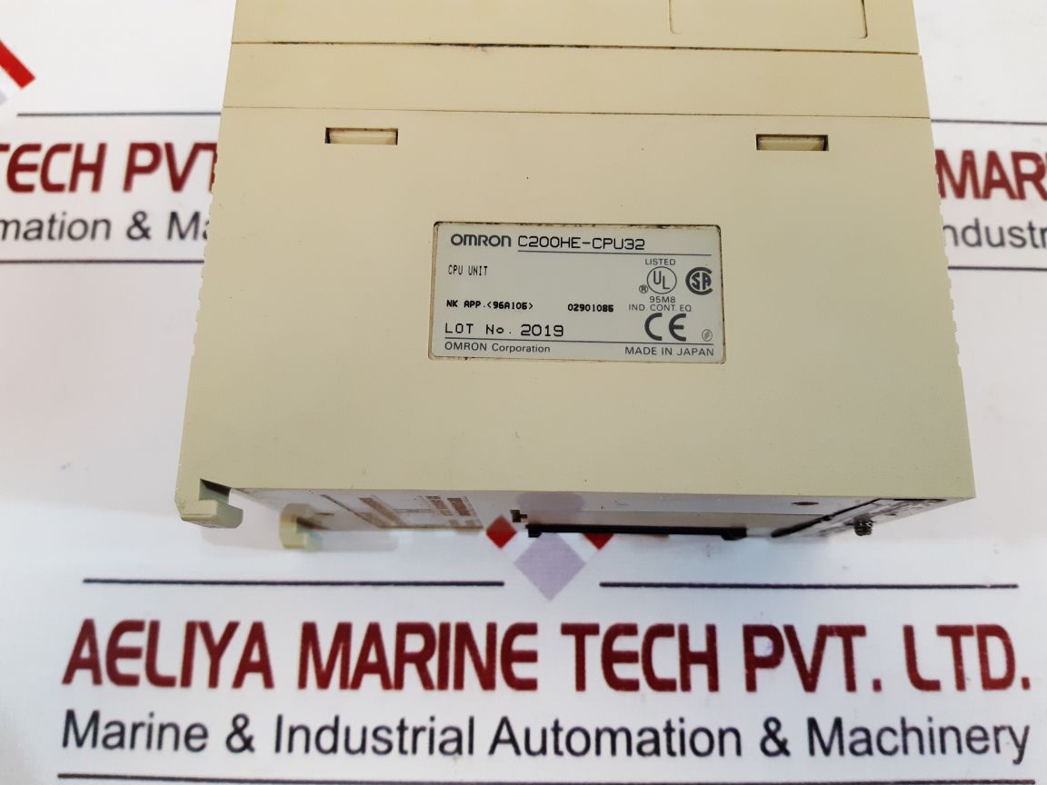 Omron Sysmac C200He Programmable Controller C200He-cpu32