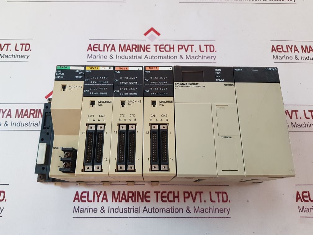 Omron C200He Rm201 Od215 Id215 C200Hw-bc051 Programmable Controller