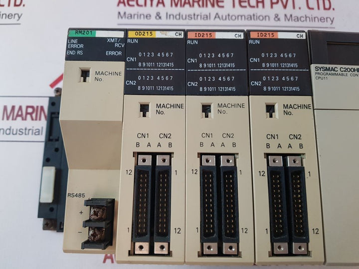 Omron C200He Rm201 Od215 Id215 C200Hw-bc051 Programmable Controller