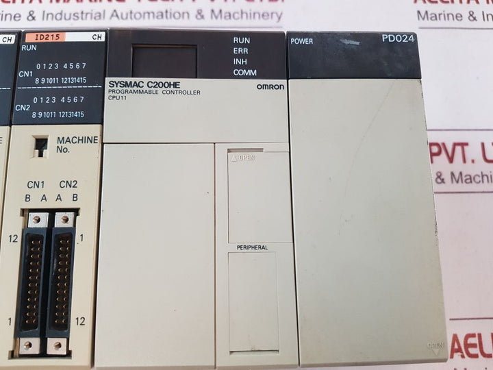Omron C200He Rm201 Od215 Id215 C200Hw-bc051 Programmable Controller