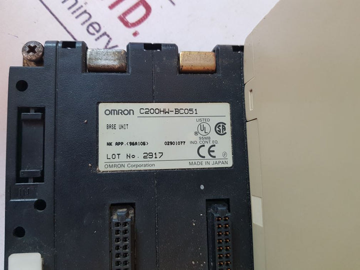 Omron C200He Rm201 Od215 Id215 C200Hw-bc051 Programmable Controller