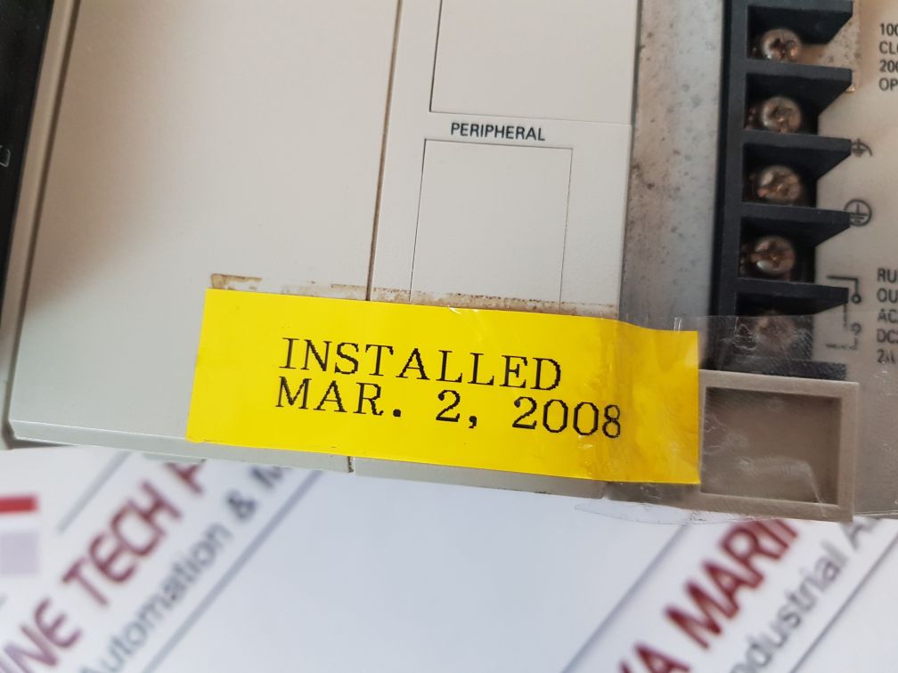 Omron Rm201,Ia122,Oc222,Oc224,Cpu32,C200Hw-pa204R Module Rack