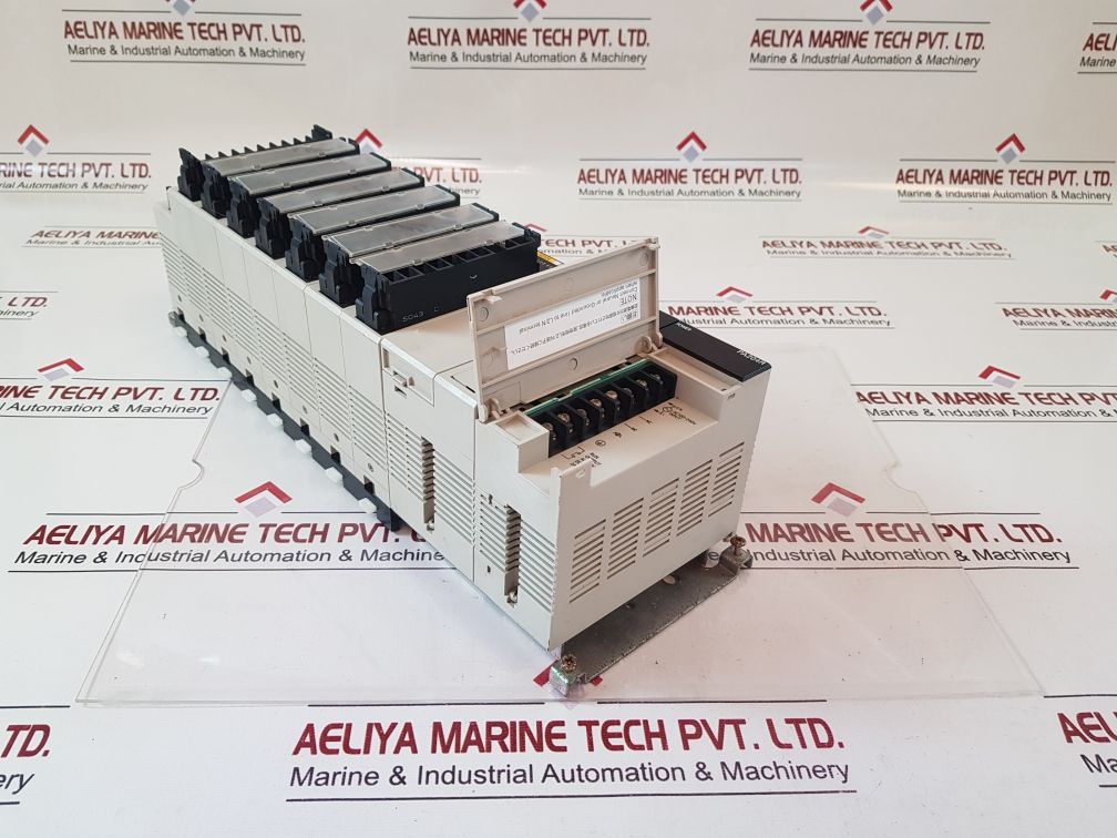 Omron Rm201, Ia 122, Oc222, Oc224,Cpu32, Pa204R Module Rack
