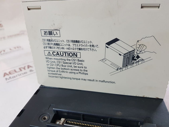 Omron ad041-v1,od211,oc211,c200hw-pa204 module rack