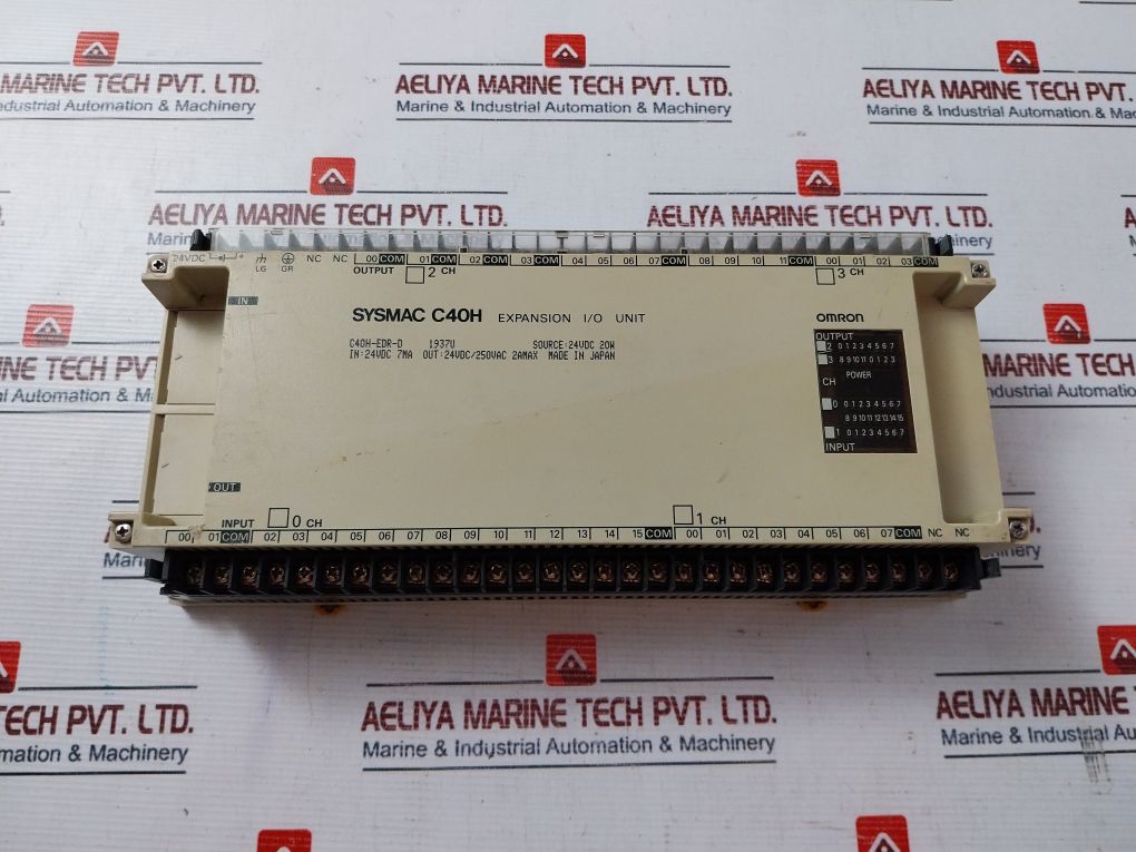 Omron C40H-edr-d Expansion I/O Unit 24Vdc 20W