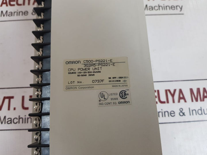 Omron C500-ps221-e Cpu Power Unit