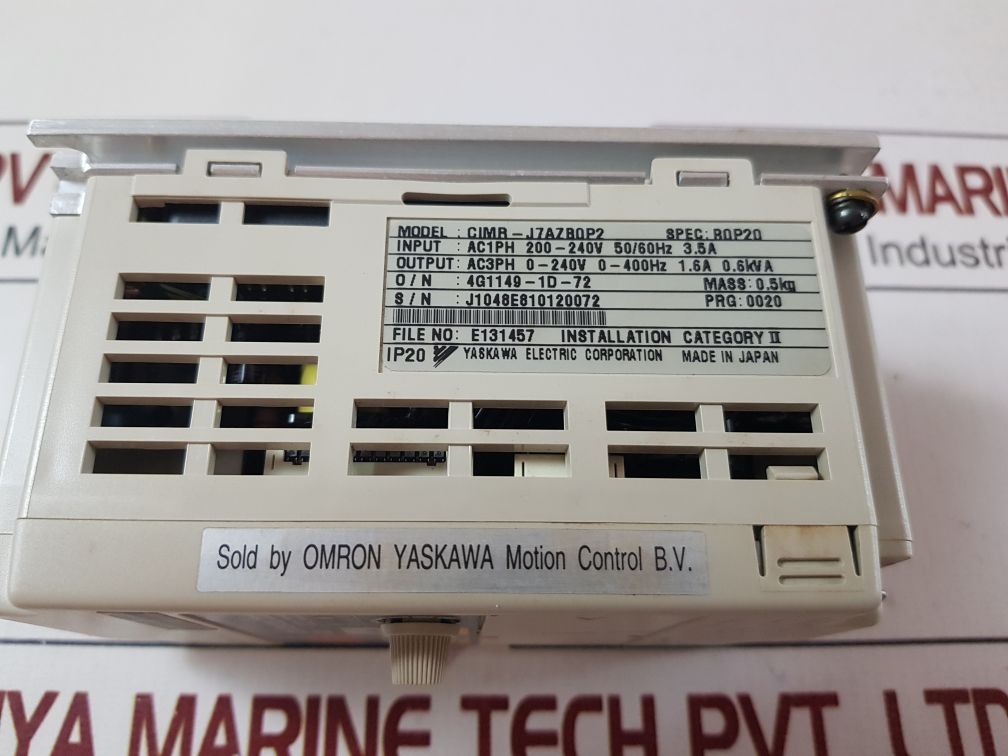 Omron cimr-j7azb0p2 inverter