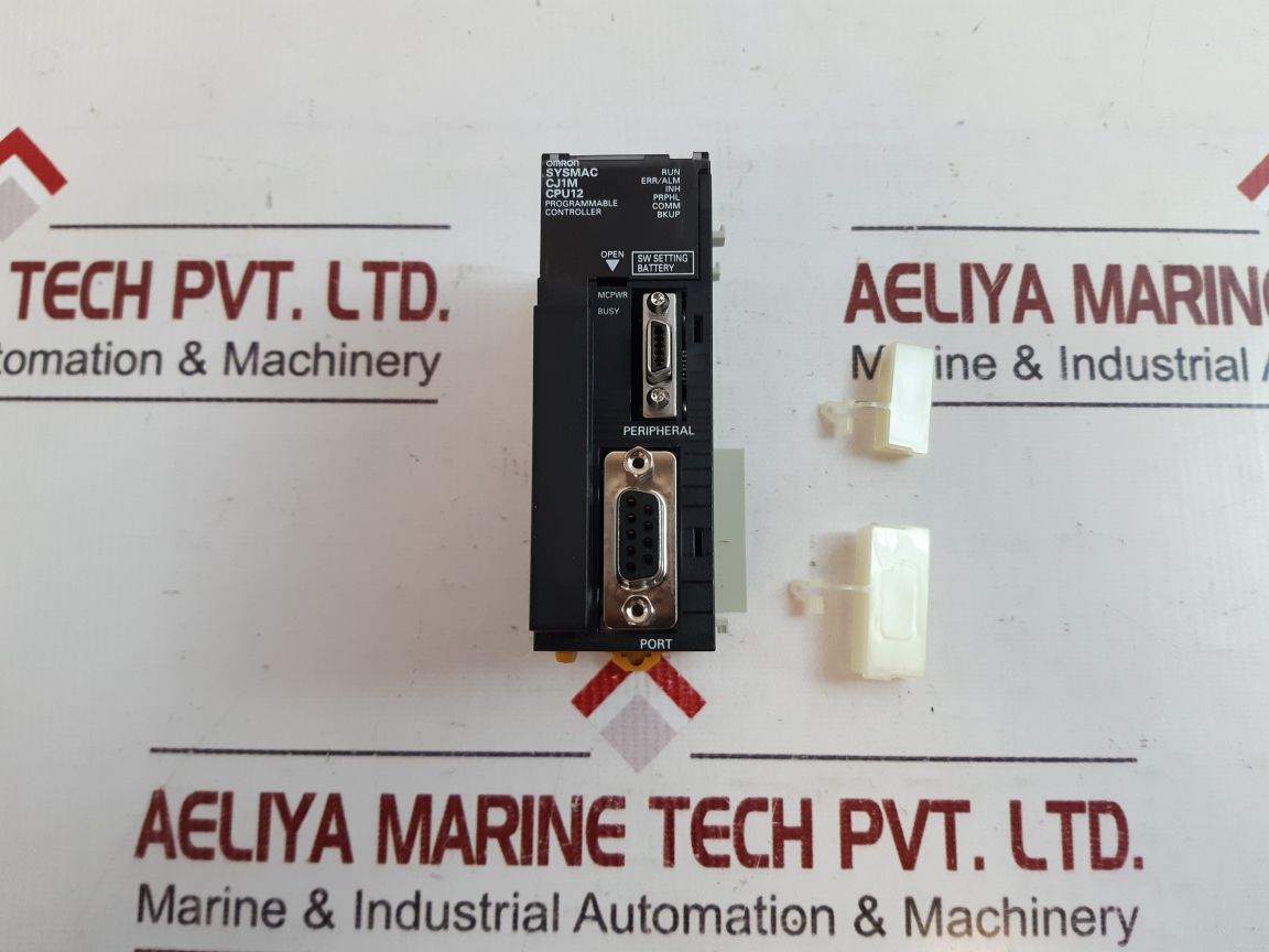 Omron cj1m-cpu12 programmable controller cpu unit set