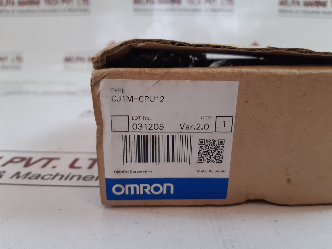 Omron cj1m-cpu12 programmable controller cpu unit set