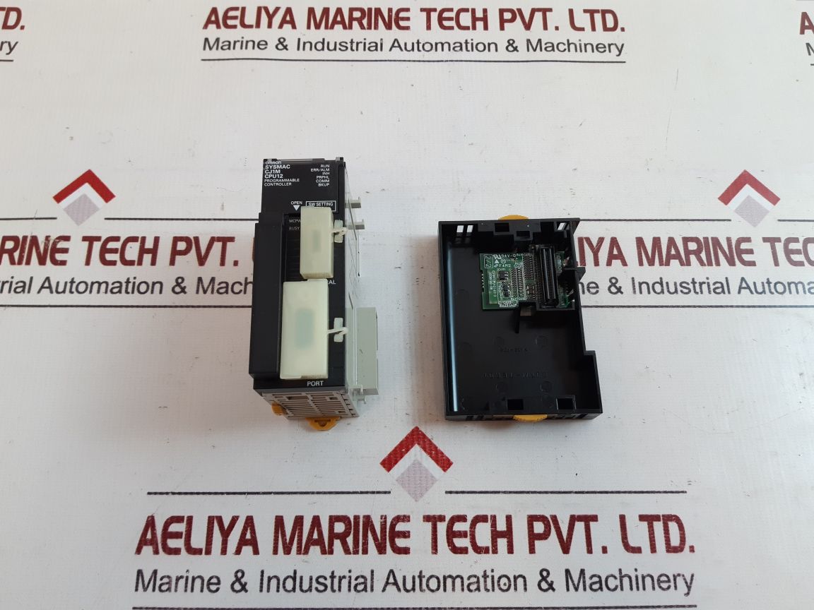 Omron cj1m-cpu12 programmable controller cpu unit set