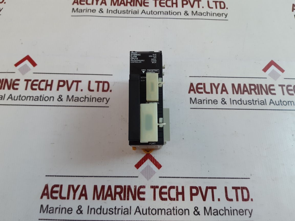 Omron cj1m-cpu12 programmable controller cpu unit set