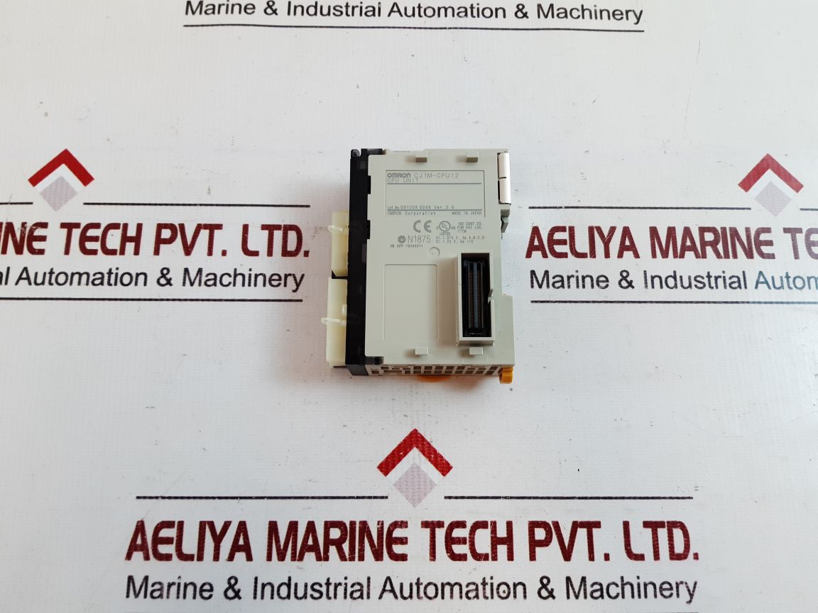Omron cj1m-cpu12 programmable controller cpu unit set