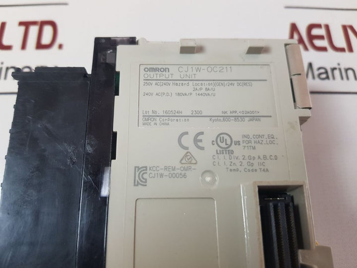 Omron Cj1W-oc211 Output Module 250V Ac24V Dc(Res)
