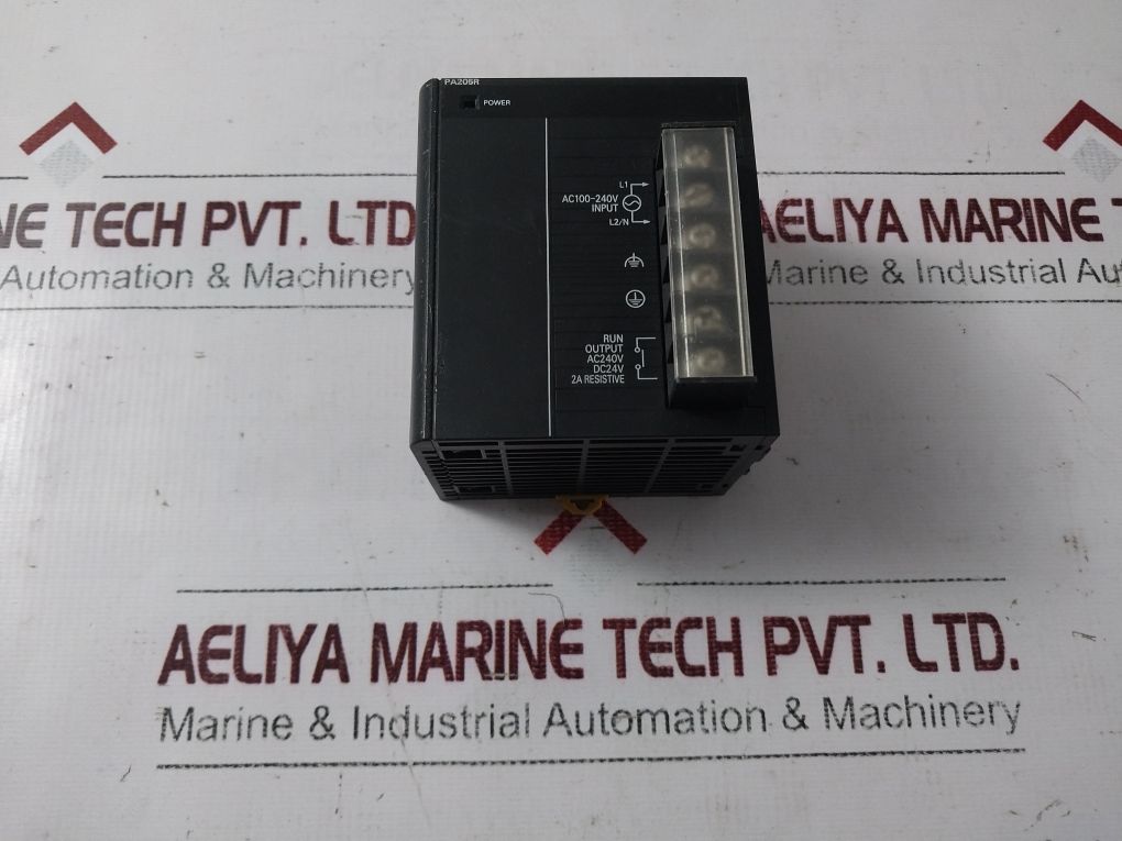 Omron Cj1W-pa205R Power Supply Unit 100-240V Ac