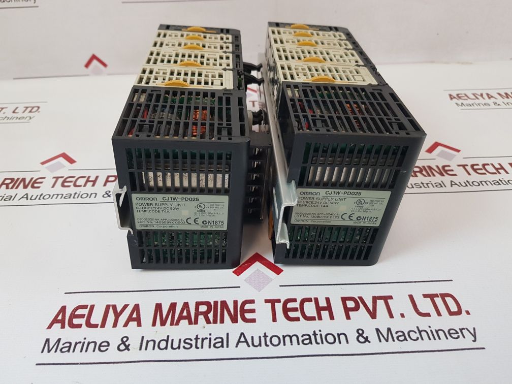 Omron Cj1W-pd025,Cj1M-cpu11,Md233,Id232,Od233 Module Rack