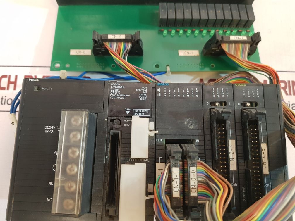 Omron Cj1W-pd025 Power Supply Unit 24V