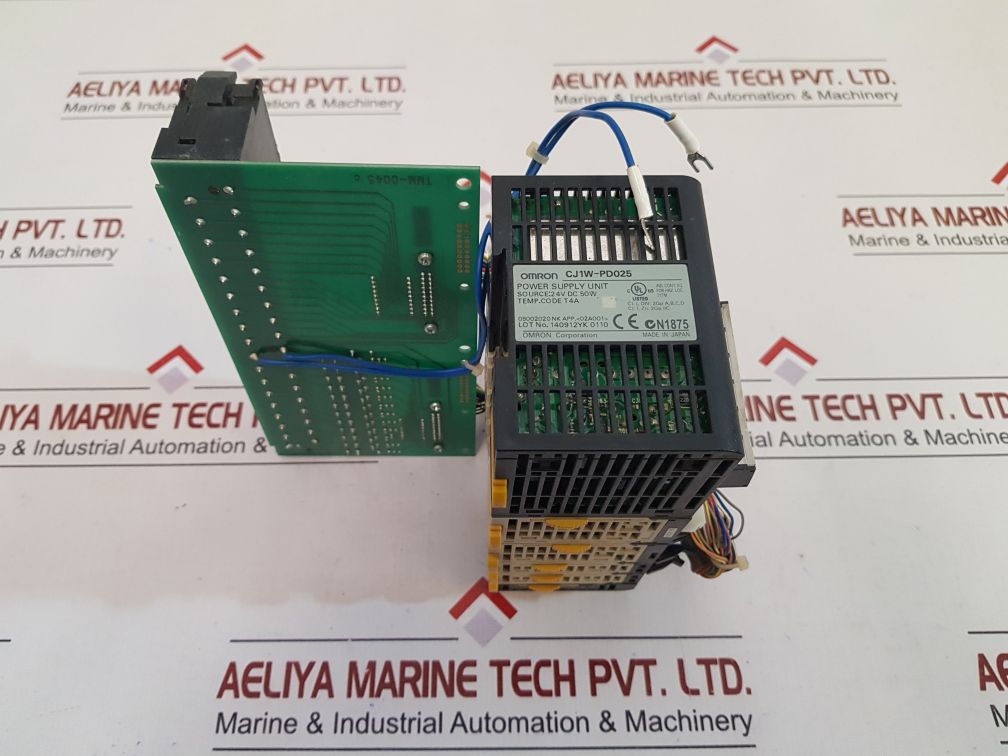 Omron Cj1W-pd025 Power Supply Unit 24V