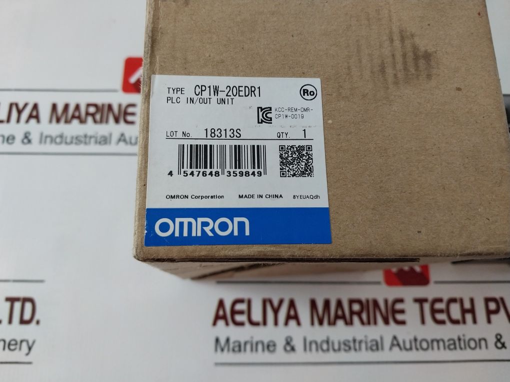 Omron Cp1W-20Edr1 Plc In/Out Unit