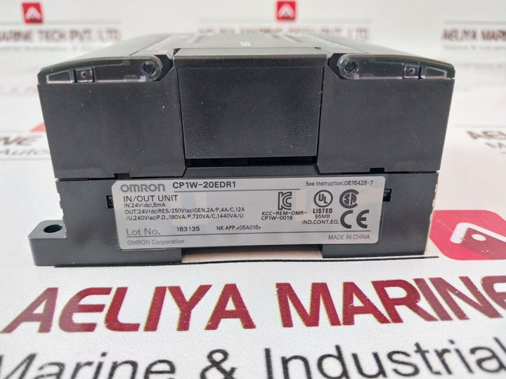 Omron Cp1W-20Edr1 Plc In/Out Unit
