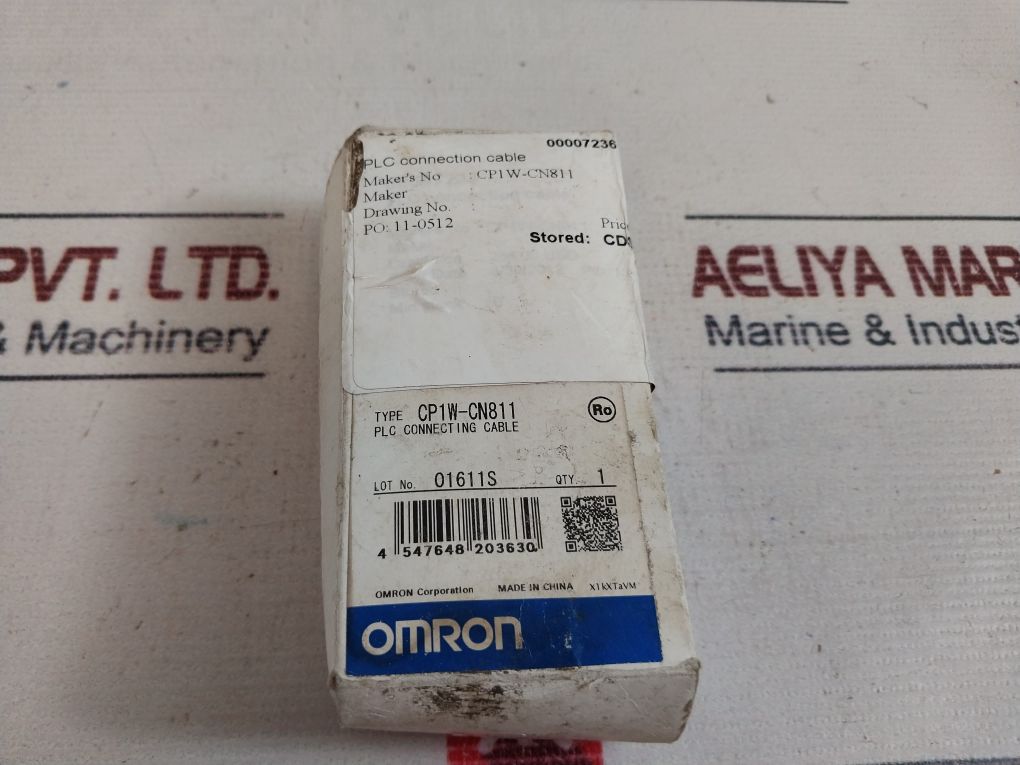 Omron Cp1W-cn811 Plc Connecting Cable