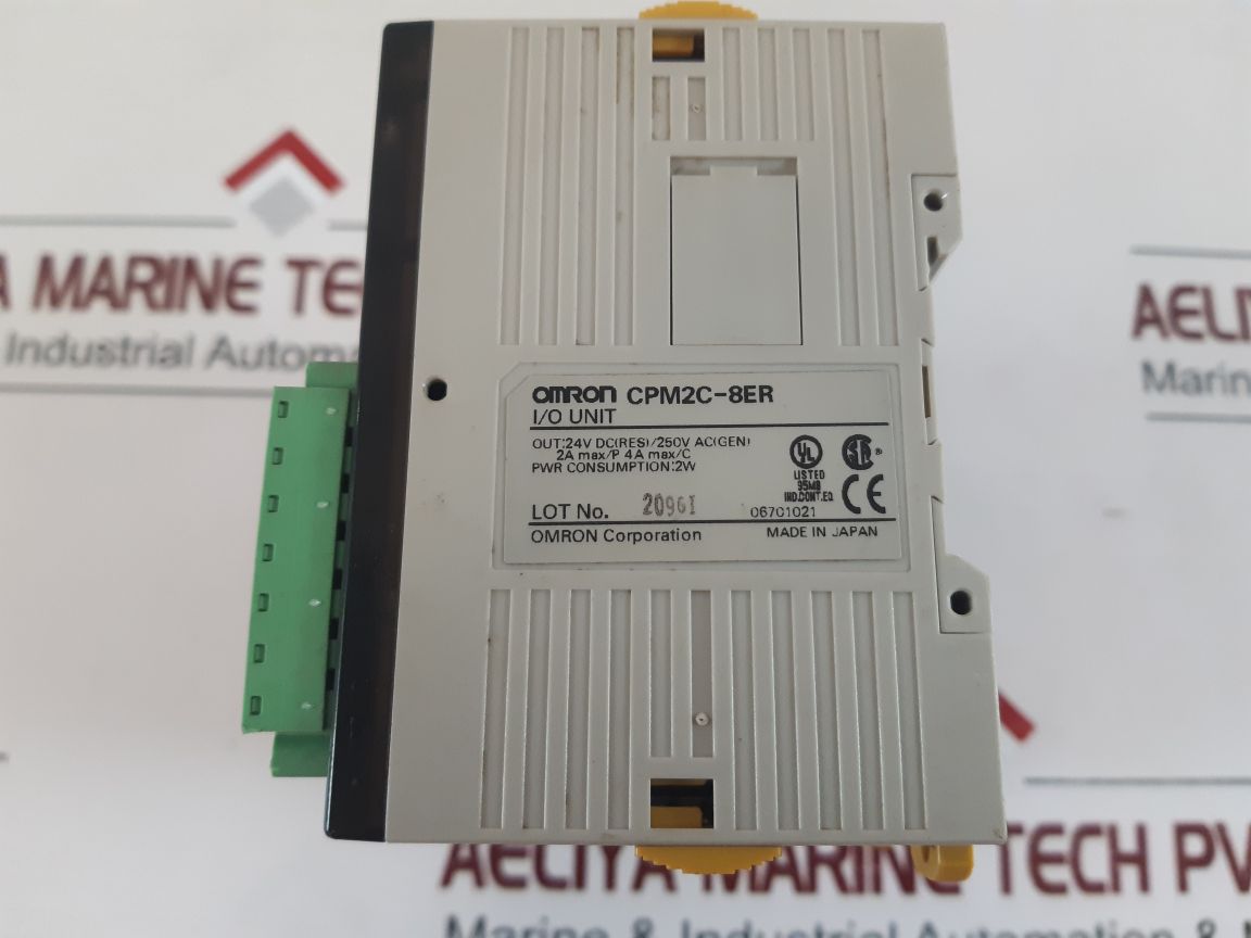 Omron Cpm2C-8Er,Mad11,Ts001,8Er Module Rack