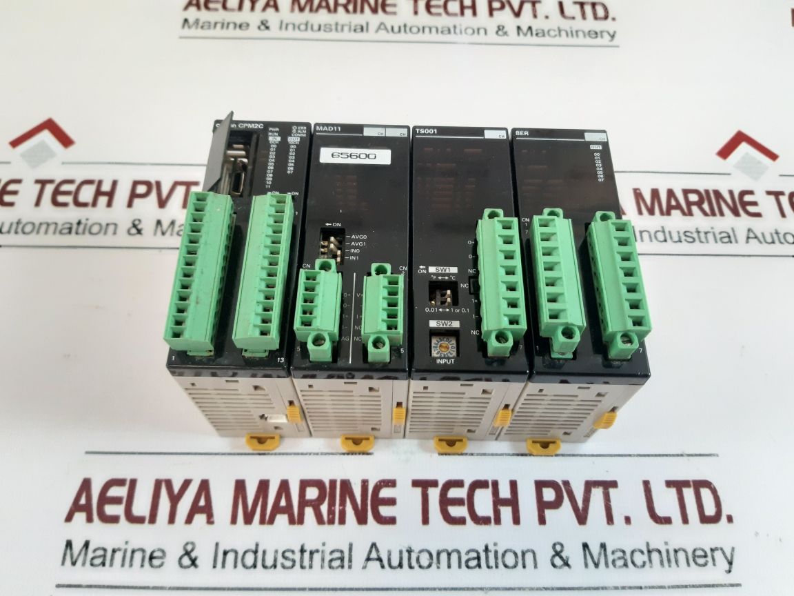 Omron Cpm2C-8Er,Mad11,Ts001,8Er Module Rack